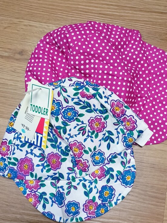 Other - Vintage 90s Kmart Toddler Sun Hats | Lot of 2